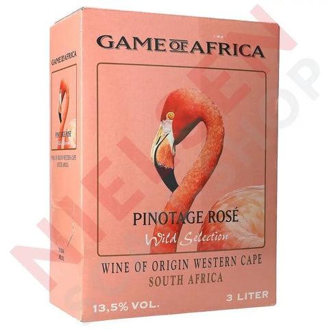 Game of Africa Pinotage Rose 13% 3 ltr. - AllSpirits