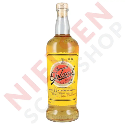 Gammel Opland Aquavit 41,5% 1 ltr. - AllSpirits