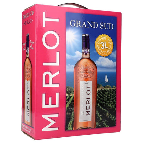Grand Sud Merlot Rosé 13,5% 3 ltr. - AllSpirits