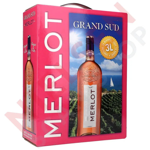 Grand Sud Merlot Rosé 13,5% 3 ltr. - AllSpirits