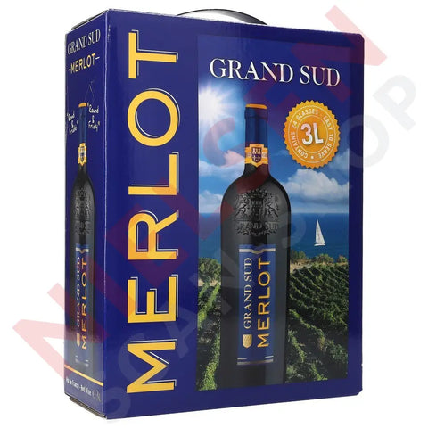 Grand Sud Merlot 13% 3 ltr. - AllSpirits