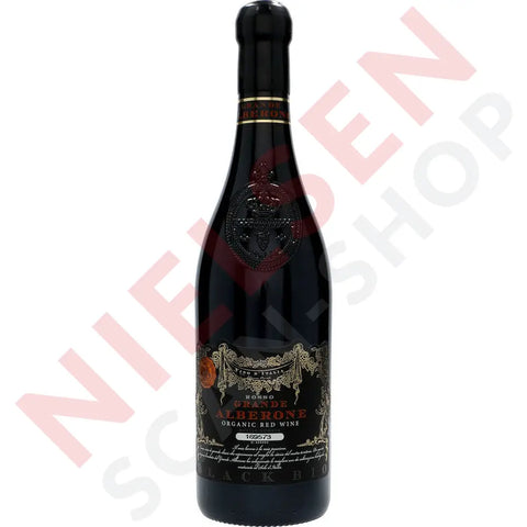 Grande Alberone Organic Red Wine Black BIO 14% 0,75 ltr. BIO - AllSpirits