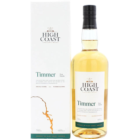 Box Whisky High Coast Timmer Peat Smoke Spiritus