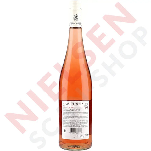 Hans Baer Merlot Rosé 0 75L Vin