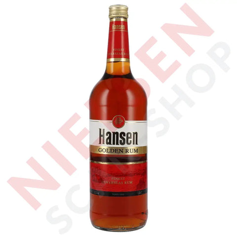 Hansen Golden Rum 37,5% 1 ltr. - AllSpirits