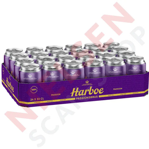 Harboe Passionsbrus 0% Sugar Softdrinks & Energydrinks