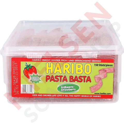 Haribo De Pasta Basta Erdbeere Sour Slik & Dagligvarer