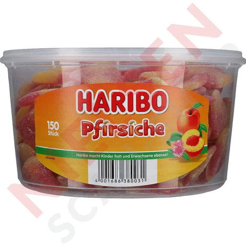 Haribo Pfirsich 150 Stk. 1350g - AllSpirits