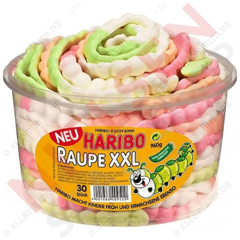 Haribo Raupe XXL 960g - AllSpirits