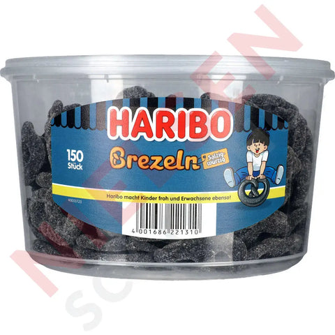 Haribo Salzbrezeln 150 Stk Ds. - AllSpirits