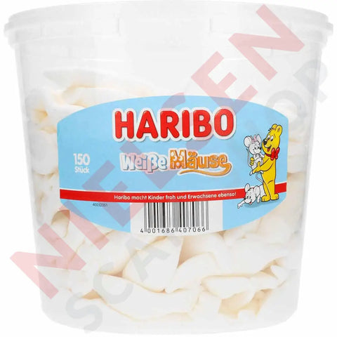 Haribo De Weiße Mäuse Slik & Dagligvarer