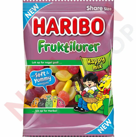 Haribo Dk Fruktilurer Slik & Dagligvarer