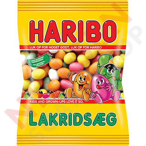 Haribo Dk Lakridsæg Slik & Dagligvarer