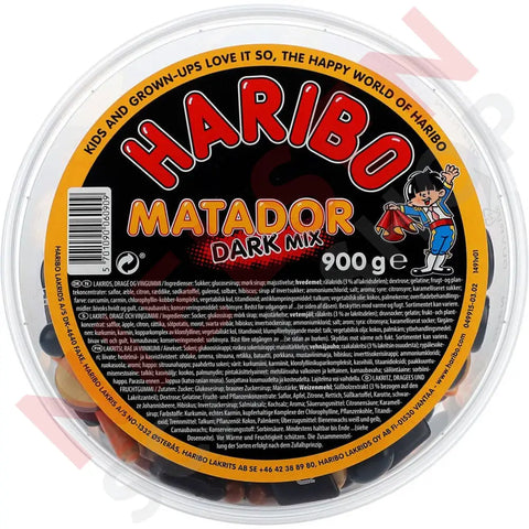 Haribo Dk Matador Mix Dark Slik & Dagligvarer