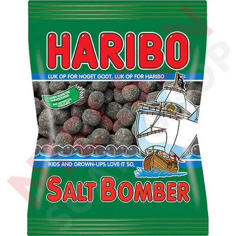 Haribo Dk Salt Bomber Slik & Dagligvarer