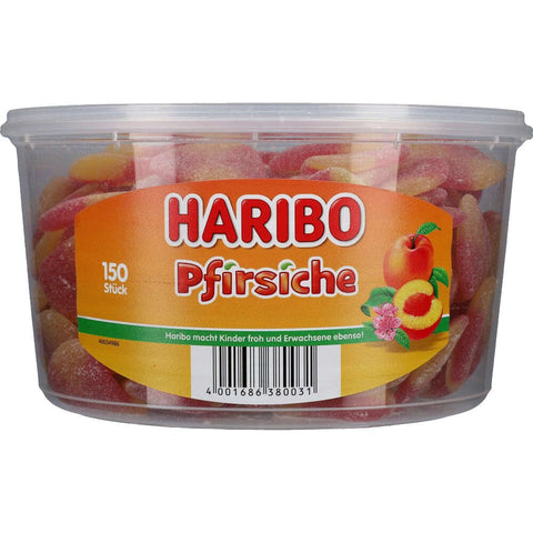 Haribo Pfirsich 150 Stk. 1350g - AllSpirits
