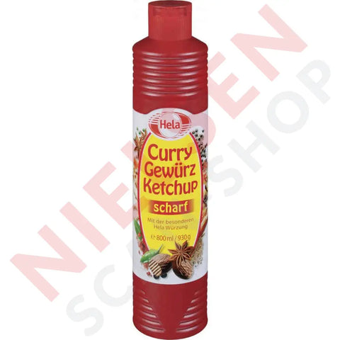 Hela Curry Gewürzketchup Scharf Slik & Dagligvarer