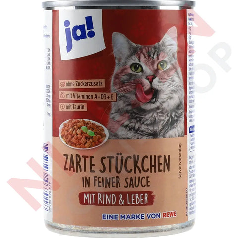 Ja! Rind & Leber - Zarte Stückchen In Feiner Sauce Dyrefoder