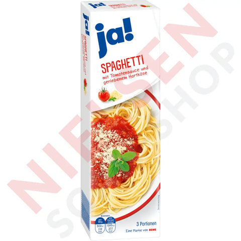 Ja! Spaghetti