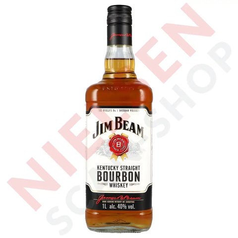 Jim Beam White Bourbon 40% 1 ltr. - AllSpirits