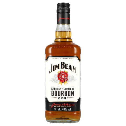 Jim Beam White Bourbon 40% 1 ltr. - AllSpirits