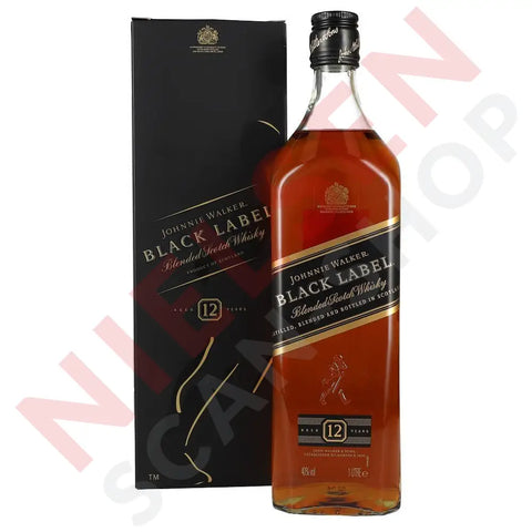 Johnnie Walker Black label 40% 1 ltr. - AllSpirits