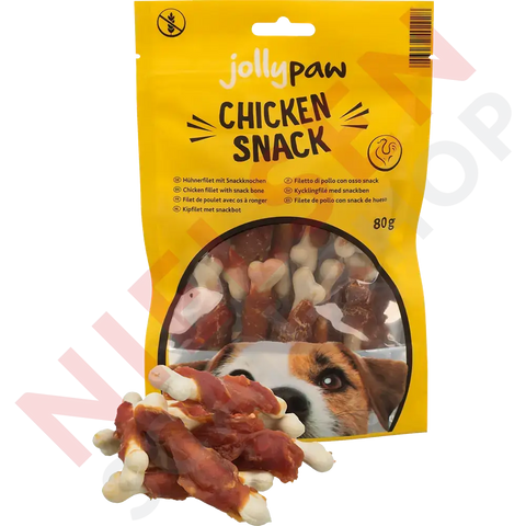 Jollypaw Chicken Snack Mit Snackknochen Dyrefoder