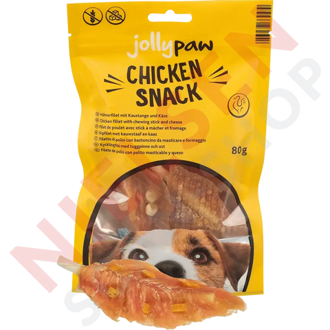 Jollypaw Chicken Snack Ohne Snackknochen Dyrefoder