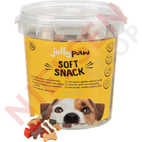 Jollypaw Soft Snack Mit Rind Lamm Huhn Und Lachs Dyrefoder