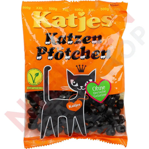 Katjes Katzen Pfötchen 500g - AllSpirits