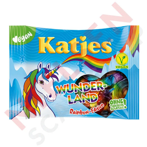 Katjes Wunderland Rainbow Vegan Slik & Dagligvarer