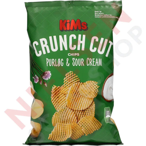 Kims Crunch Cut Purløg & Sour Cream Slik Dagligvarer