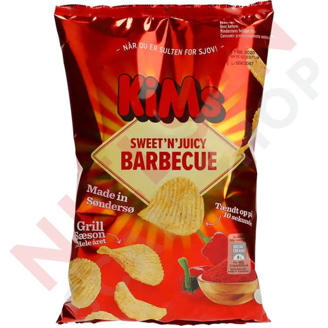 Kims Sweet’n Juicy Barbecue Chips Slik & Dagligvarer