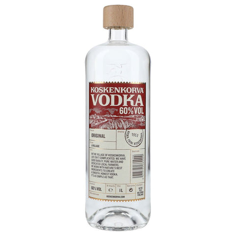 Koskenkorva 60% 1 ltr. - AllSpirits