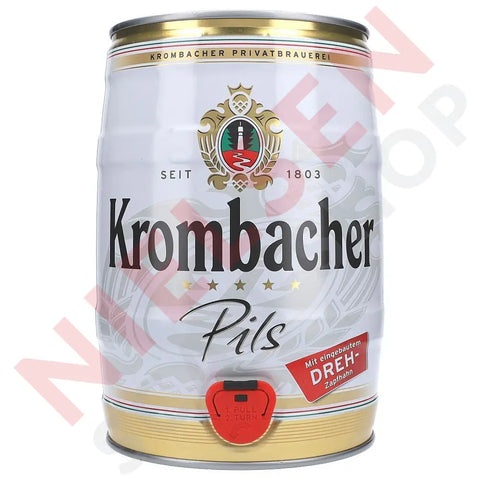 Krombacher Pils 4,8% 5 ltr. Partyfass - AllSpirits