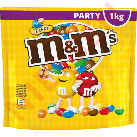 M&M’s Party-Pack Peanut Slik & Dagligvarer