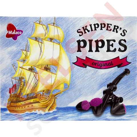 Malaco Skipper’s Pipes Slik & Dagligvarer