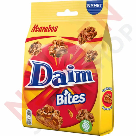 Marabou Bites Daim Slik & Dagligvarer