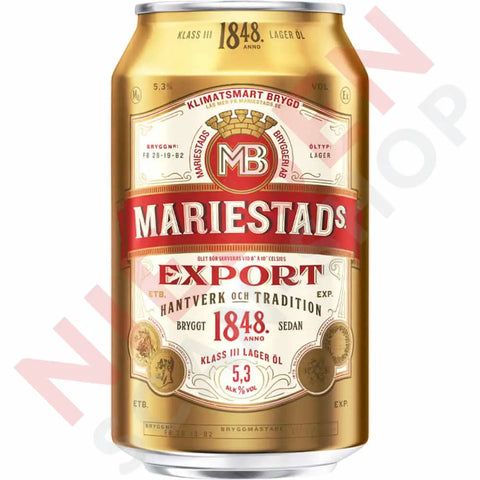 Mariestads Export Øl & Cider