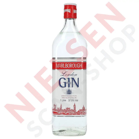 Marlborough London dry Gin 37,5% 1 ltr. - AllSpirits