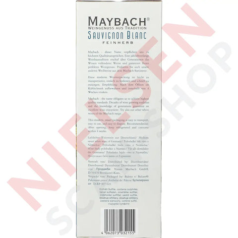 Maybach Sauvignon Blanc Vin