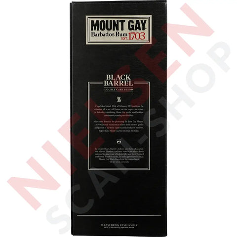 Mount Gay Rum Black Barrel Spiritus