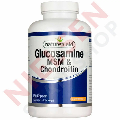 Natures Aid Glucosamine Msm & Chondroitin Slik Dagligvarer