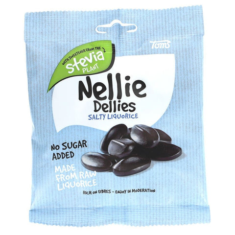 Nellie Dellies Salty Liquorice Stevia 90g - AllSpirits