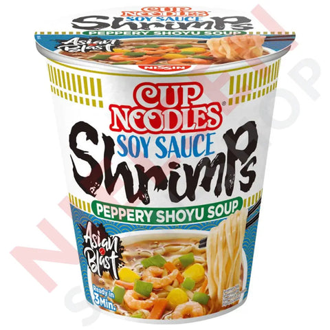 Nissin Cup Noodles Shrimps Slik & Dagligvarer