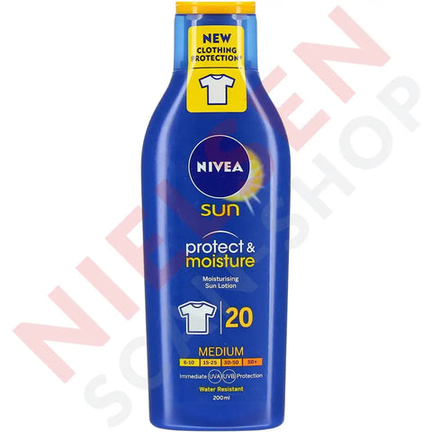 Nivea Sun Moisturising Lotion Spf20 Husholdning & Hygien