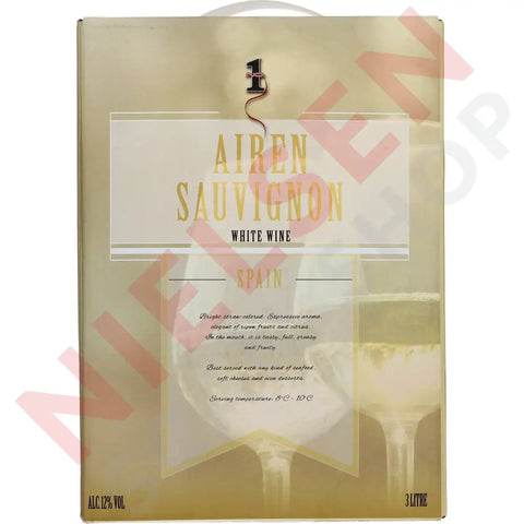 No.1 White Wine Spain 12% 3 ltr. - AllSpirits