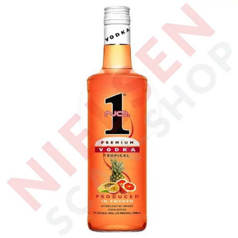 No. 1 Premium Vodka Tropical 37,5% 1 ltr. - AllSpirits