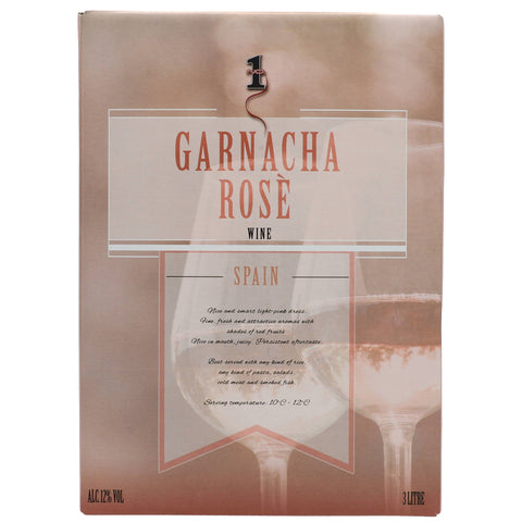 No.1 Rosé Wine Spain 12% 3 ltr. - AllSpirits