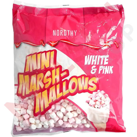 Nordthy Mini Marshmallows White & Pink 675g - AllSpirits